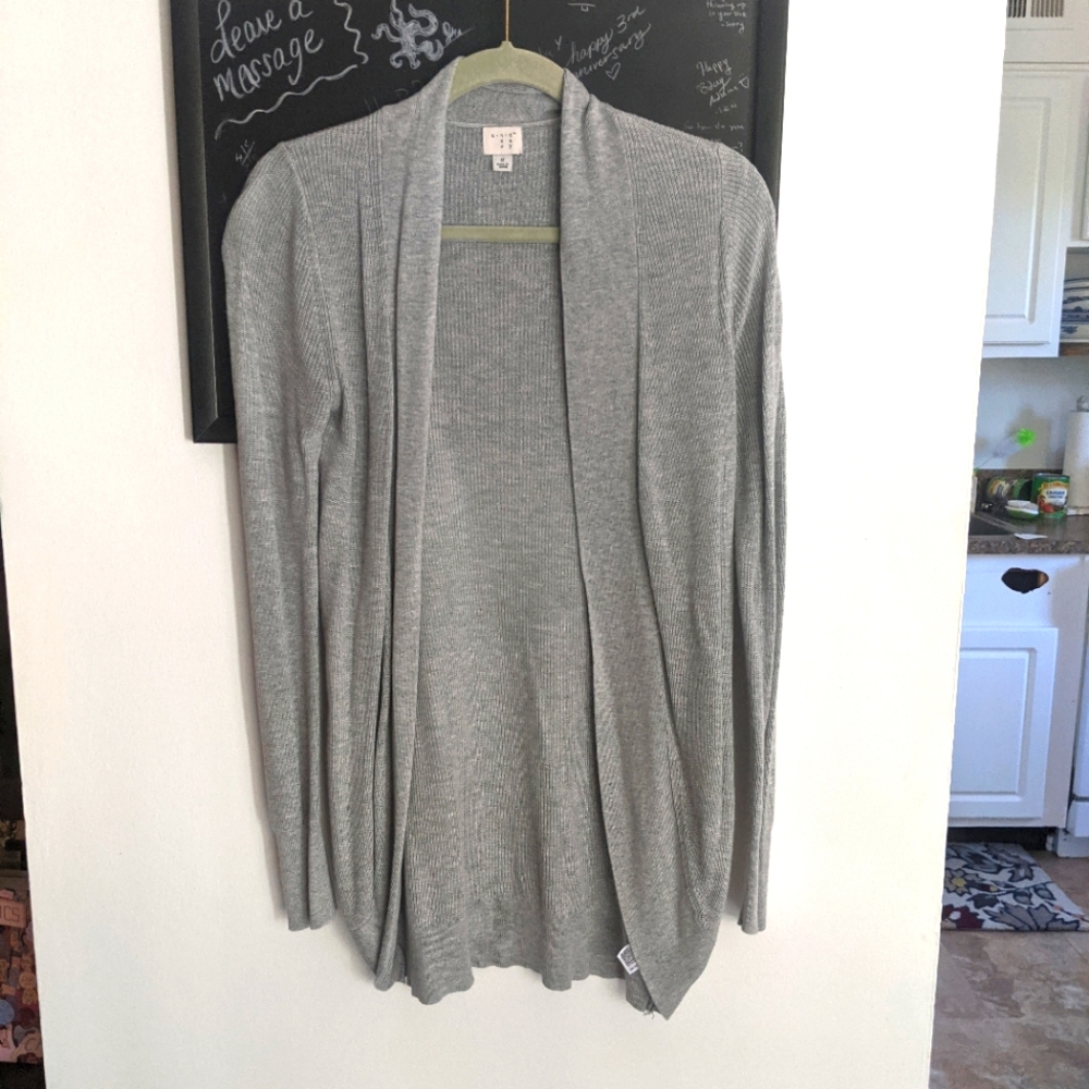 Light Grey Cardigan, Size S